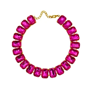 Anna W quad ROSA - halsband