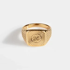 Knot Signature - Ring i guldton