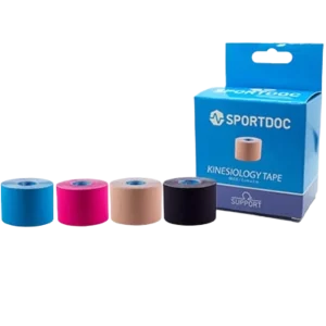 Sportdoc KINESIOLOGY TAPE 50MM X 5M BLACK